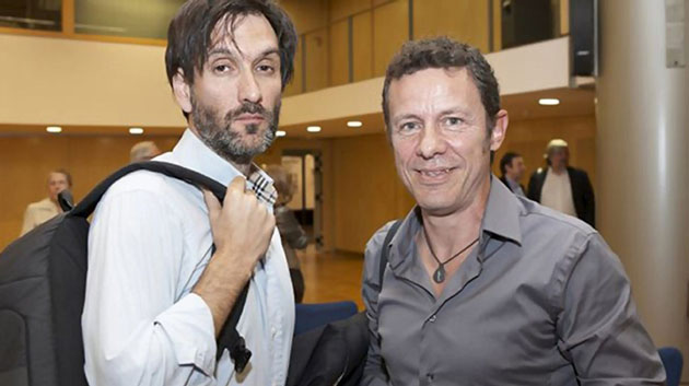 De izq. a drch.: Ricardo Garca Vilanova y Javier Espinosa